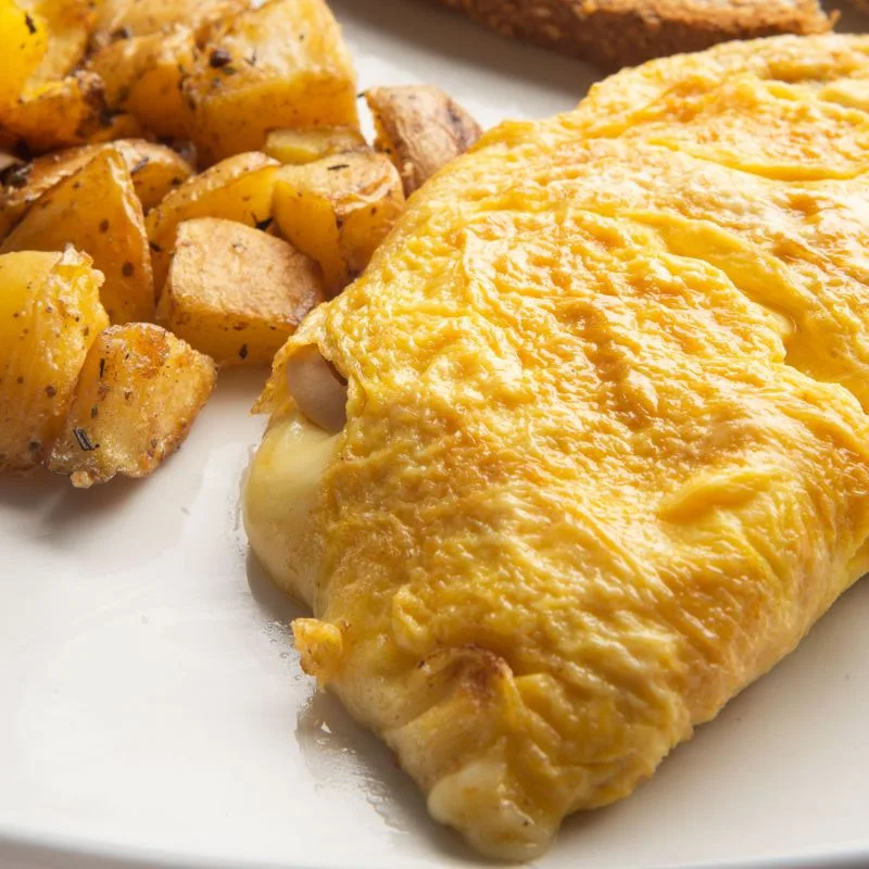 Omelette de Jamón y Queso